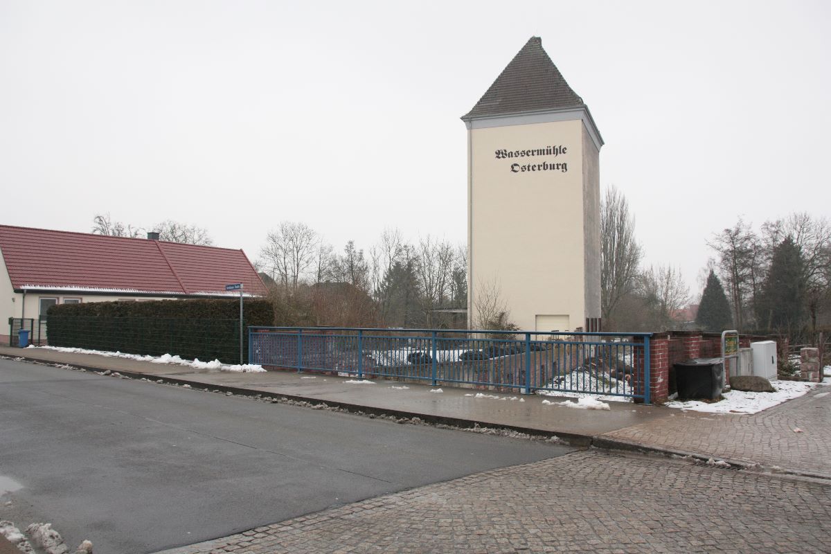 Silogebäude der Wassermühle osterburg